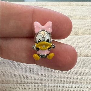 Baby Hugging Daisy Duck Charm Disney